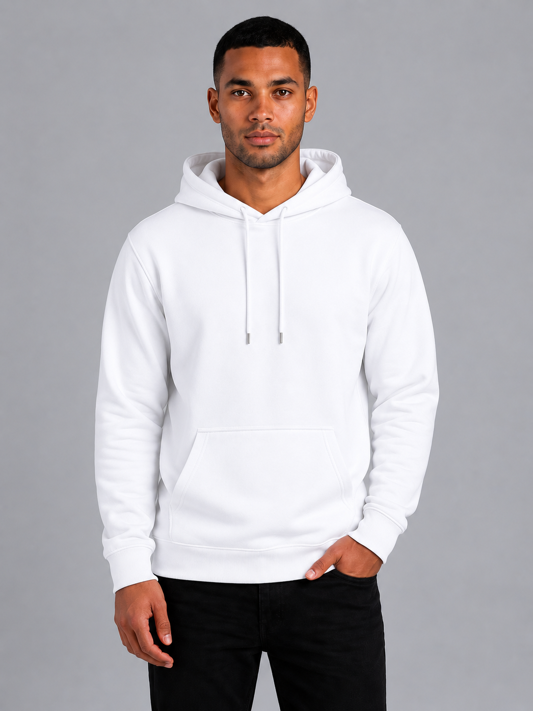 Hoodie Heren met Capuchon - 70% Katoen - Casual en sportieve - Rood