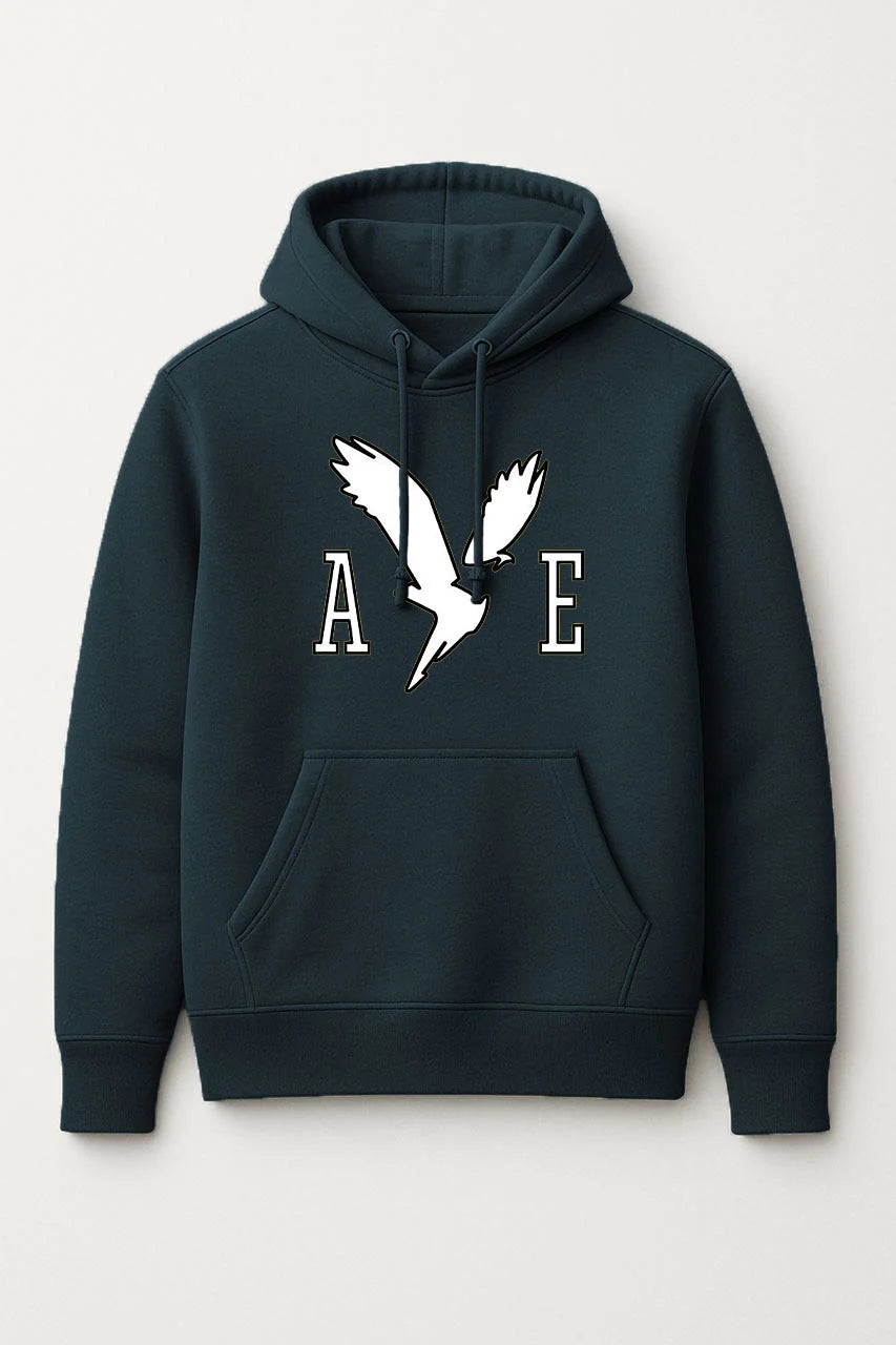 Luxe America Eagle Regular bedrukte hoodie