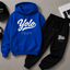 Modieuze en Comfortabele Yolo Hoodie en Joggingbroek Set - Stijlvolle Casual Outfit voor Jongeren en Volwassenen