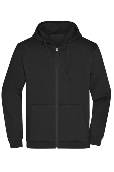 Heren Hoodie met Ritssluiting en Capuchon – Stijlvolle Comfortabele Zip-up Hoodie van Katoenmix – Casual Streetwear Vest voor Mannen