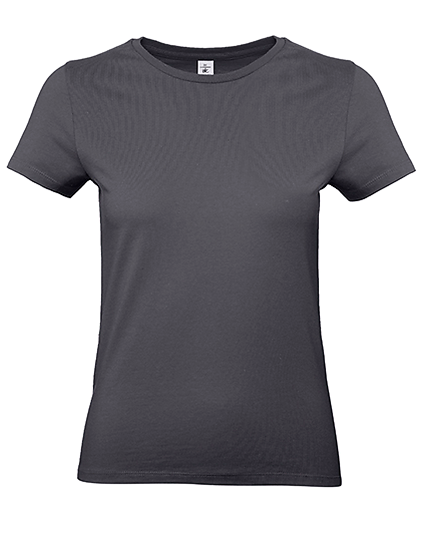 Stijlvol en Comfortabel T-shirt Dames - Korte Mouw - 100% Katoen  - Oranje - Maat S