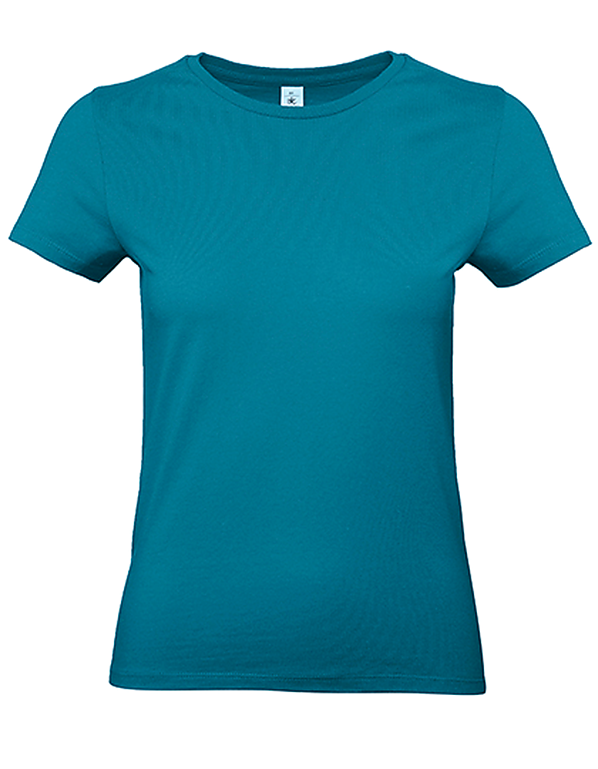 Stijlvol en Comfortabel T-shirt Dames - Korte Mouw - 100% Katoen  - Oranje - Maat S