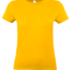 Stijlvol en Comfortabel T-shirt Dames - Korte Mouw - 100% Katoen  - Oranje - Maat S