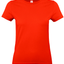 Stijlvol en Comfortabel T-shirt Dames - Korte Mouw - 100% Katoen  - Oranje - Maat S