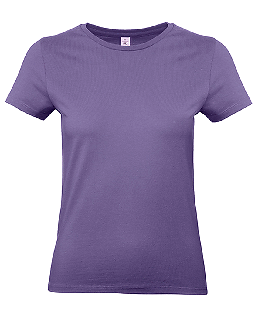 Stijlvol en Comfortabel T-shirt Dames - Korte Mouw - 100% Katoen  - Oranje - Maat S