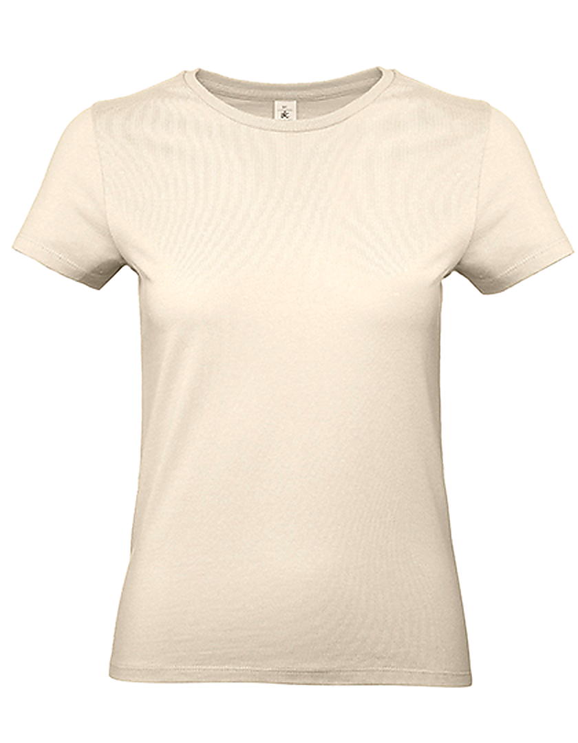 Stijlvol en Comfortabel T-shirt Dames - Korte Mouw - 100% Katoen  - Oranje - Maat S