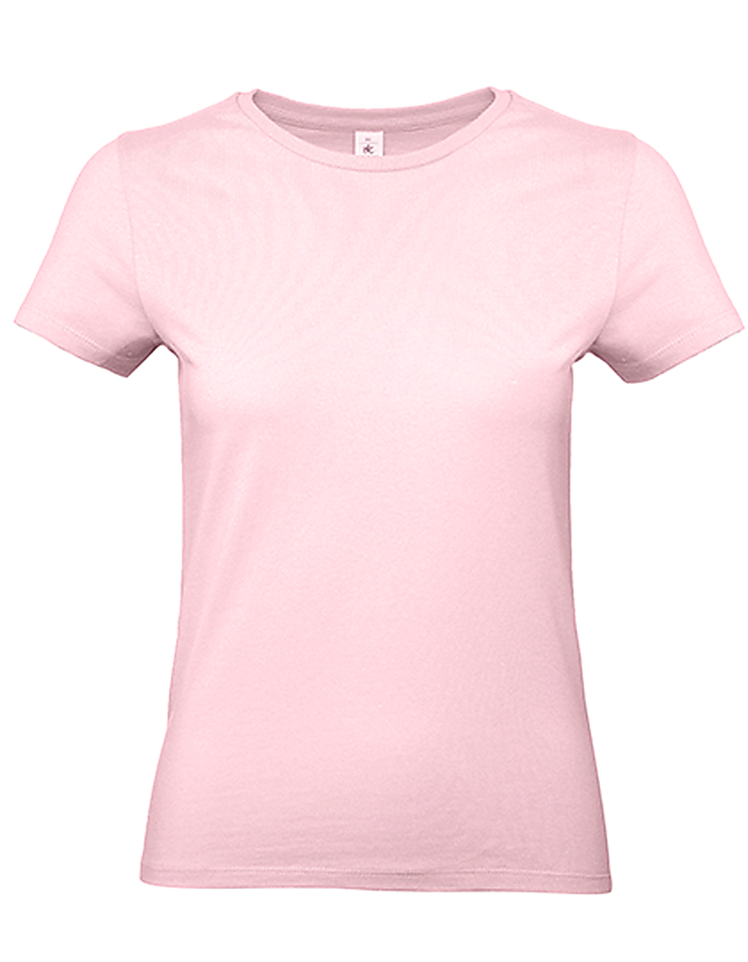 Stijlvol en Comfortabel T-shirt Dames - Korte Mouw - 100% Katoen  - Oranje - Maat S
