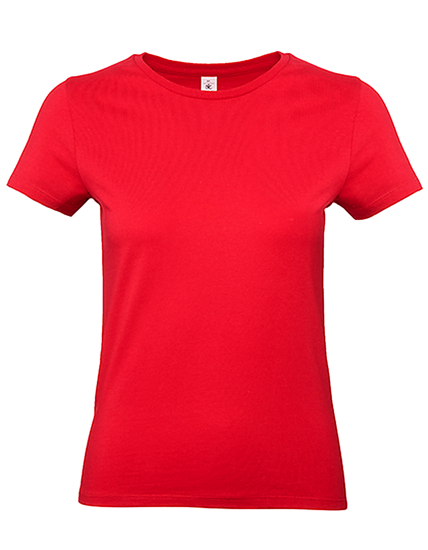 Stijlvol en Comfortabel T-shirt Dames - Korte Mouw - 100% Katoen  - Oranje - Maat S