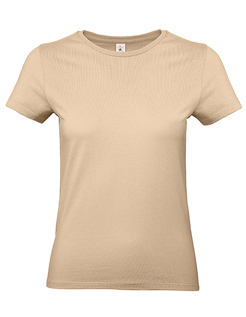 Stijlvol en Comfortabel T-shirt Dames - Korte Mouw - 100% Katoen  - Oranje - Maat S