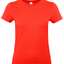 Stijlvol en Comfortabel T-shirt Dames - Korte Mouw - 100% Katoen  - Oranje - Maat S