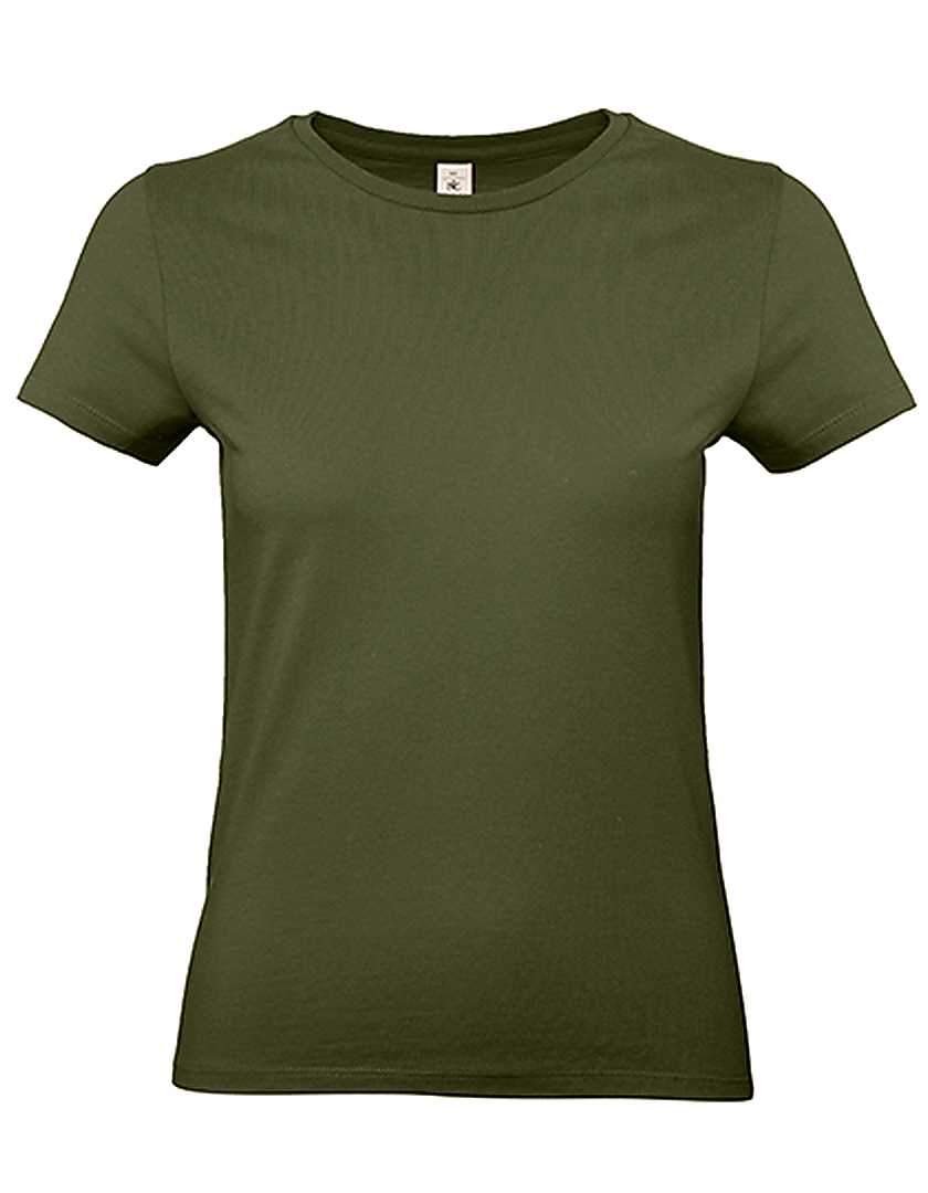 Stijlvol en Comfortabel T-shirt Dames - Korte Mouw - 100% Katoen  - Oranje - Maat S