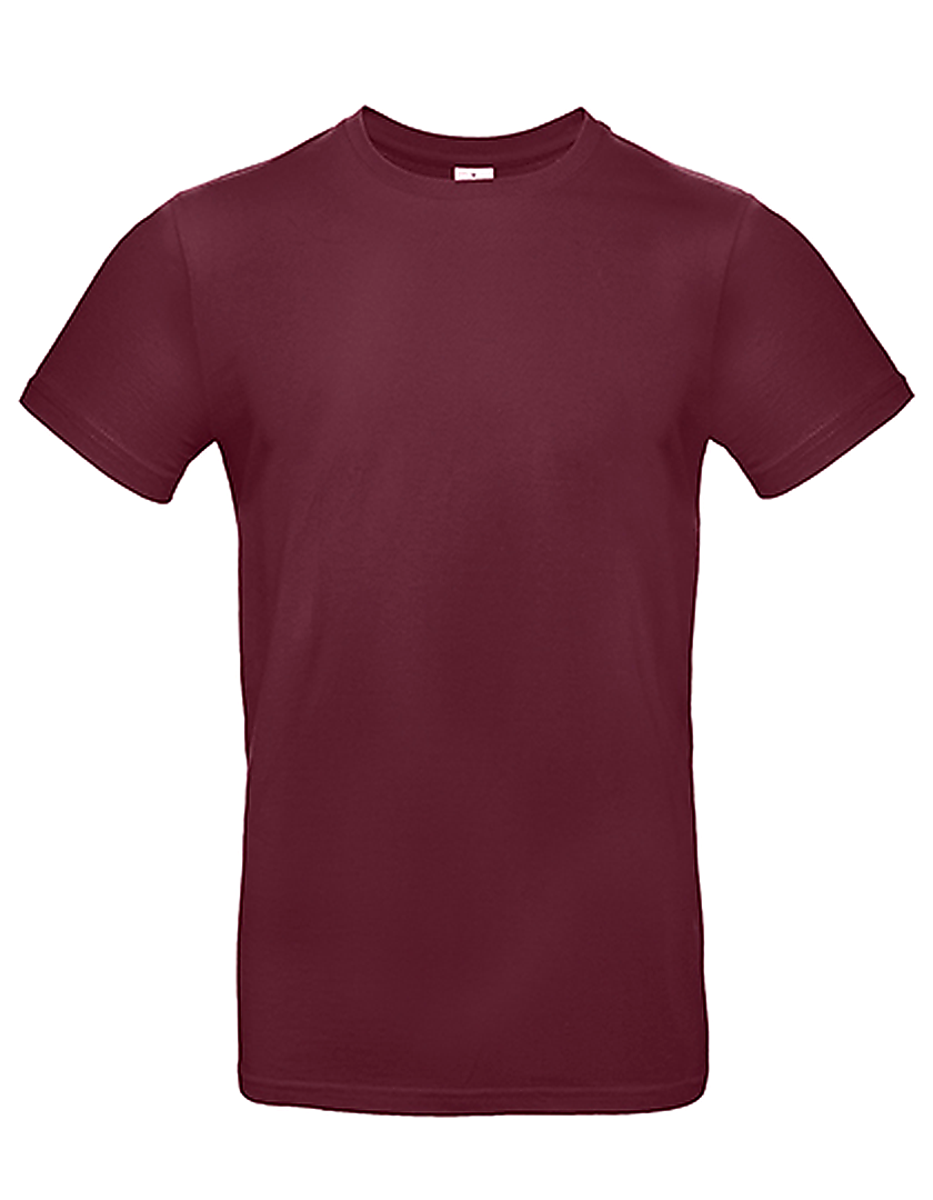 B&C - T-shirt Heren - 100% Katoen – Comfortabel en Stijlvol - Oranje - Maat M