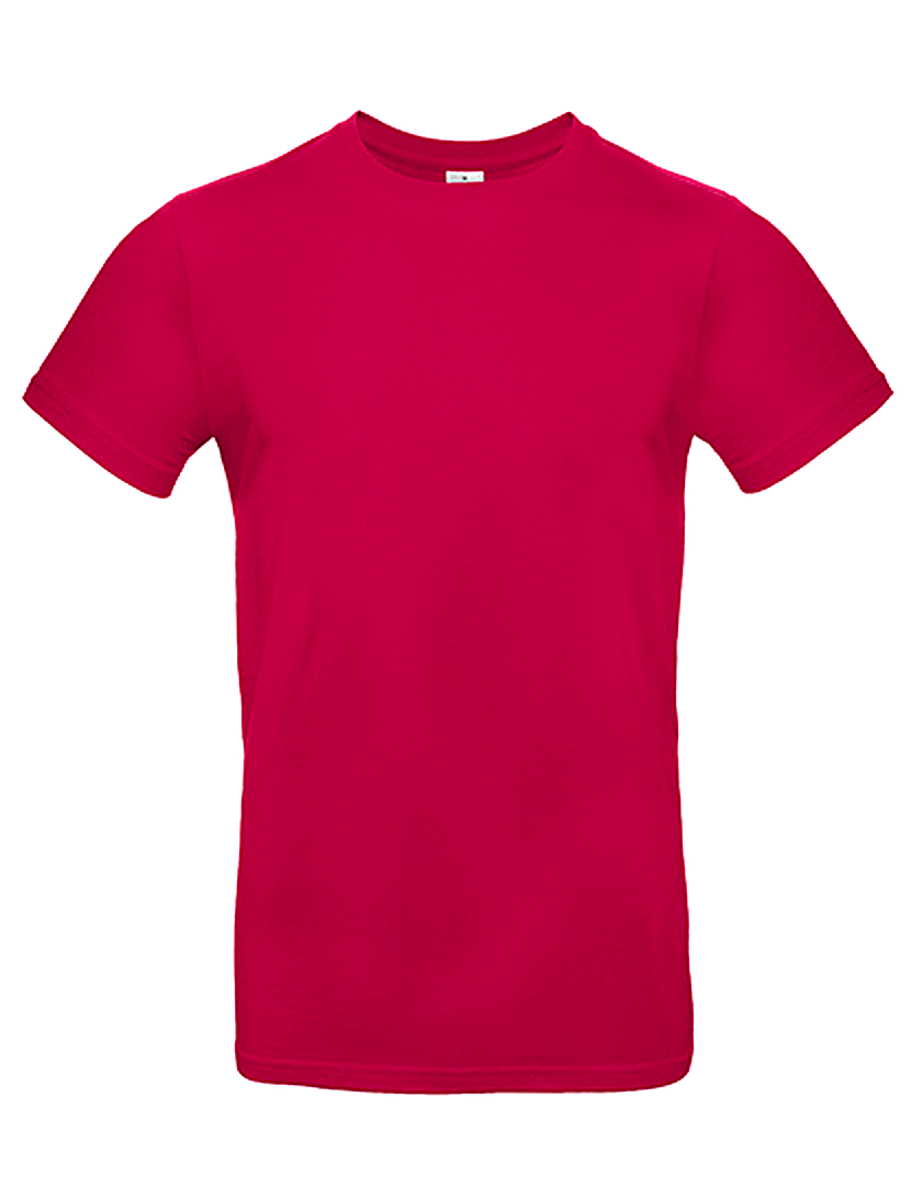 B&C - T-shirt Heren - 100% Katoen – Comfortabel en Stijlvol - Oranje - Maat M