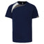 High-Performance Sport shirt Heren - 100% Polyester - Zwart - Maat S