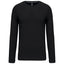 T-Shirt Heren Longsleeve -	100% katoen - Comfortabele Basic Sweaterlook Long Sleeve - Grijs - Maat S