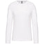 T-Shirt Heren Longsleeve -	100% katoen - Comfortabele Basic Sweaterlook Long Sleeve - Grijs - Maat S