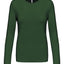 T-Shirt Dames Longsleeve - 100% katoen - Comfortabele Basic Sweaterlook Long Sleeve - Grijs - Maat S