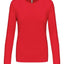 T-Shirt Dames Longsleeve - 100% katoen - Comfortabele Basic Sweaterlook Long Sleeve - Grijs - Maat S