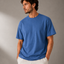 Trendy T-shirt Heren - 100% Katoen - Casual Modern Stijlvol Basic Tee - Zwart