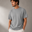 Trendy T-shirt Heren - 100% Katoen - Casual Modern Stijlvol Basic Tee - Zwart