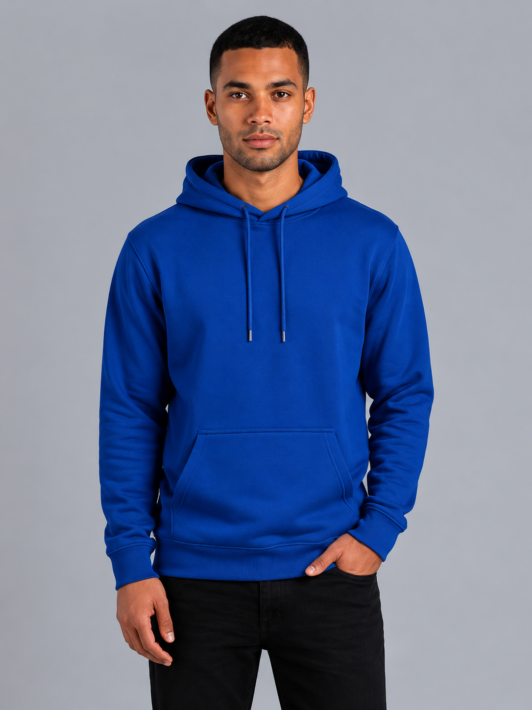 Hoodie Heren met Capuchon - 70% Katoen - Casual en sportieve - Rood