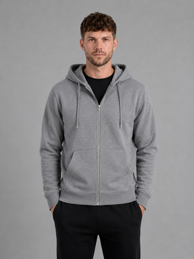 Basic Zip Trainingspak Heren – Hoodie met Rits en Joggingbroek
