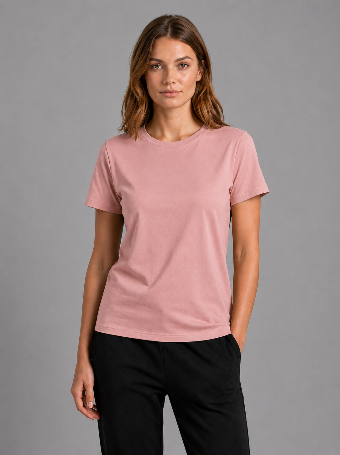 Basic T-shirt Dames - 100% Katoen Casual Fashion - Stijlvol en Comfortabel - Blue