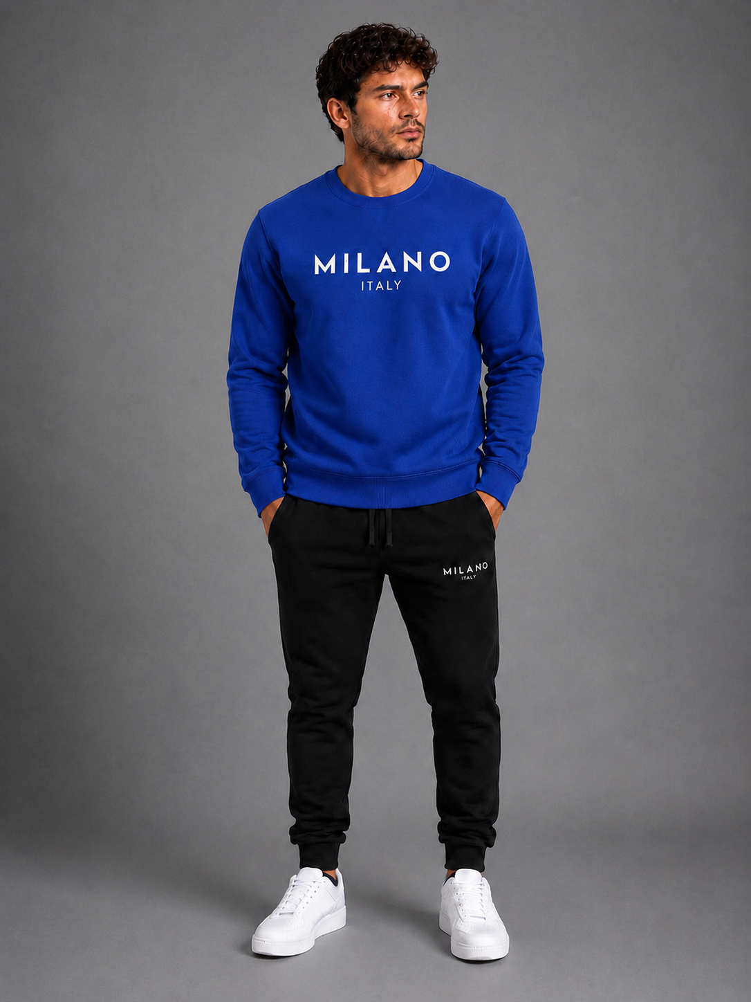 Trainingspak Heren Milano – Sweater & Joggingbroek
