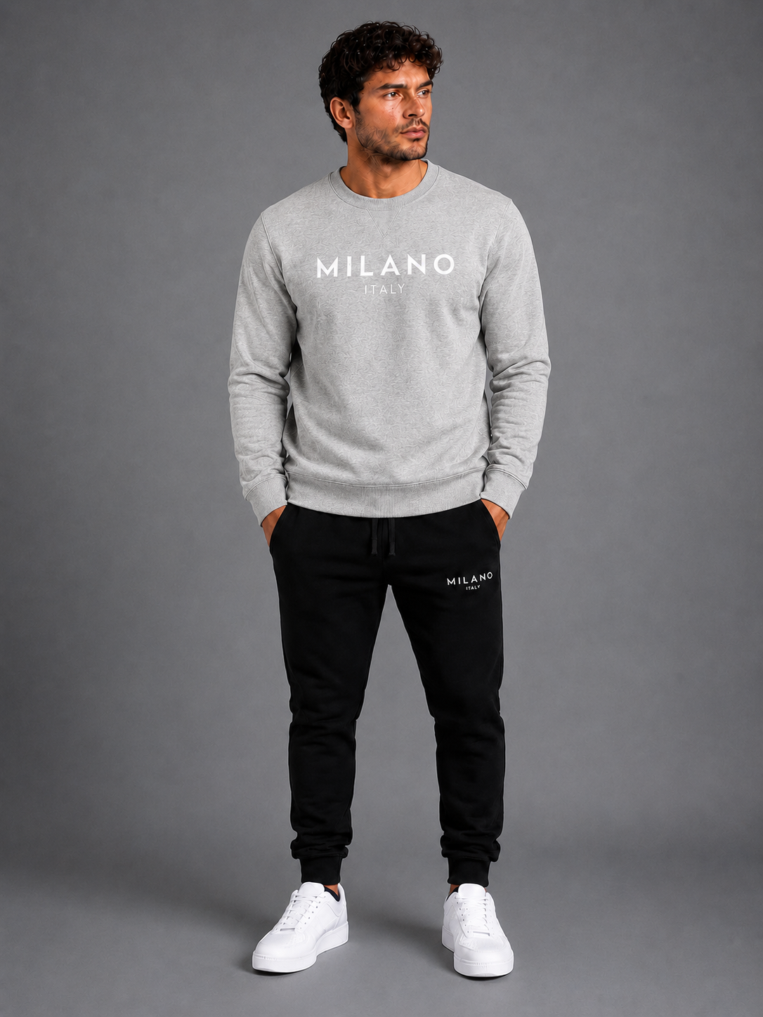 Trainingspak Heren Milano – Sweater & Joggingbroek