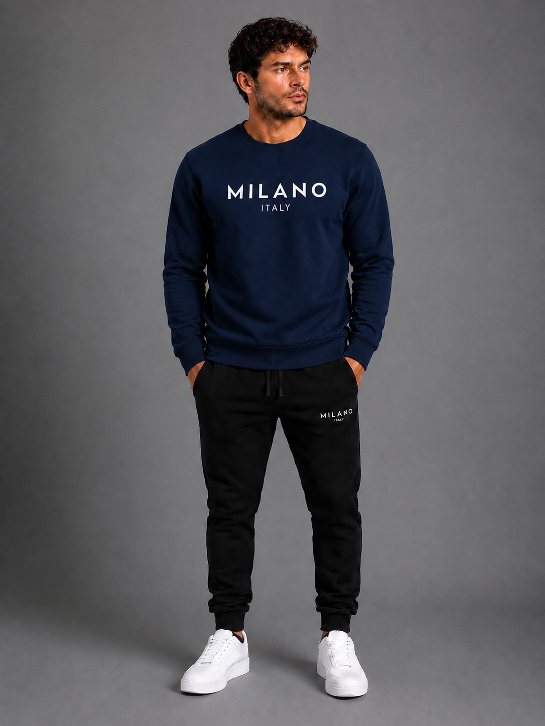 Trainingspak Heren Milano – Sweater & Joggingbroek