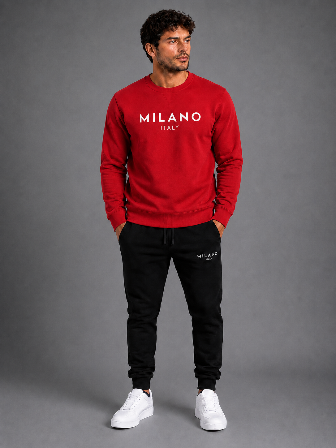 Trainingspak Heren Milano – Sweater & Joggingbroek