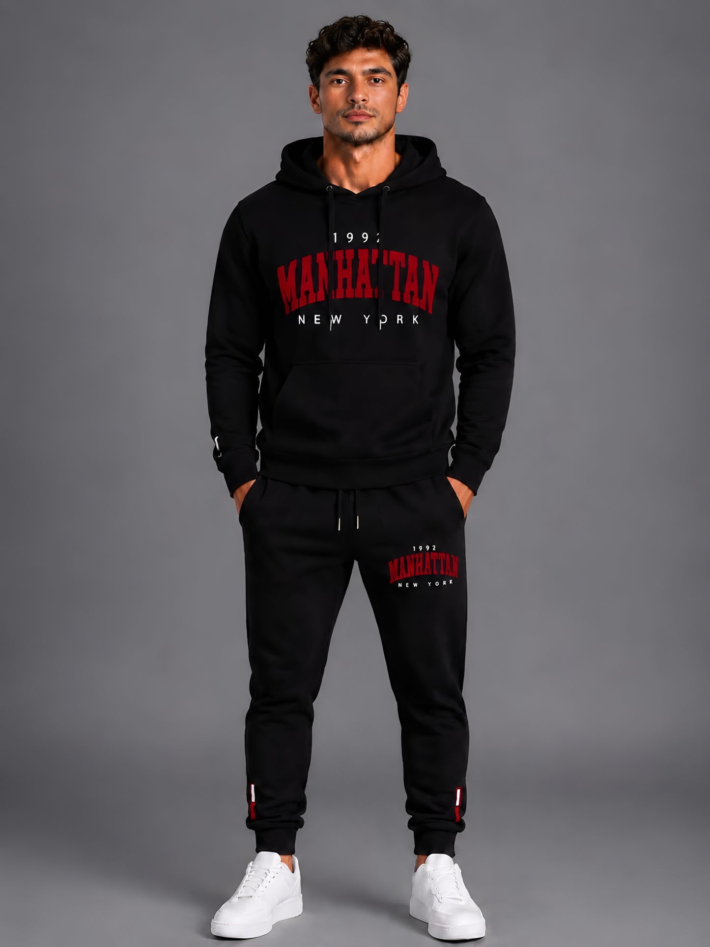 Manhattan Trainingspak Heren – Hoodie & Joggingbroek