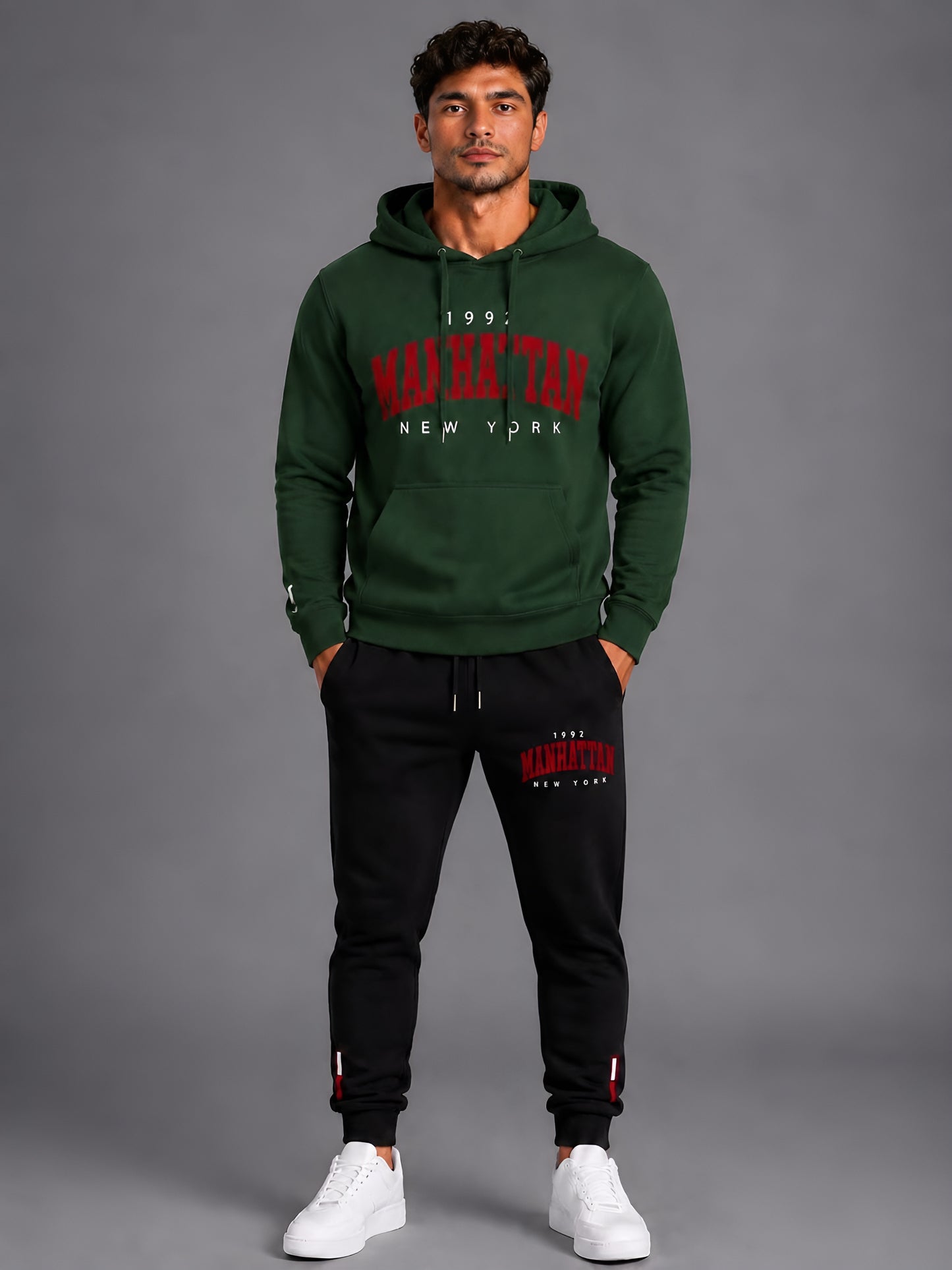 Manhattan Trainingspak Heren – Hoodie & Joggingbroek