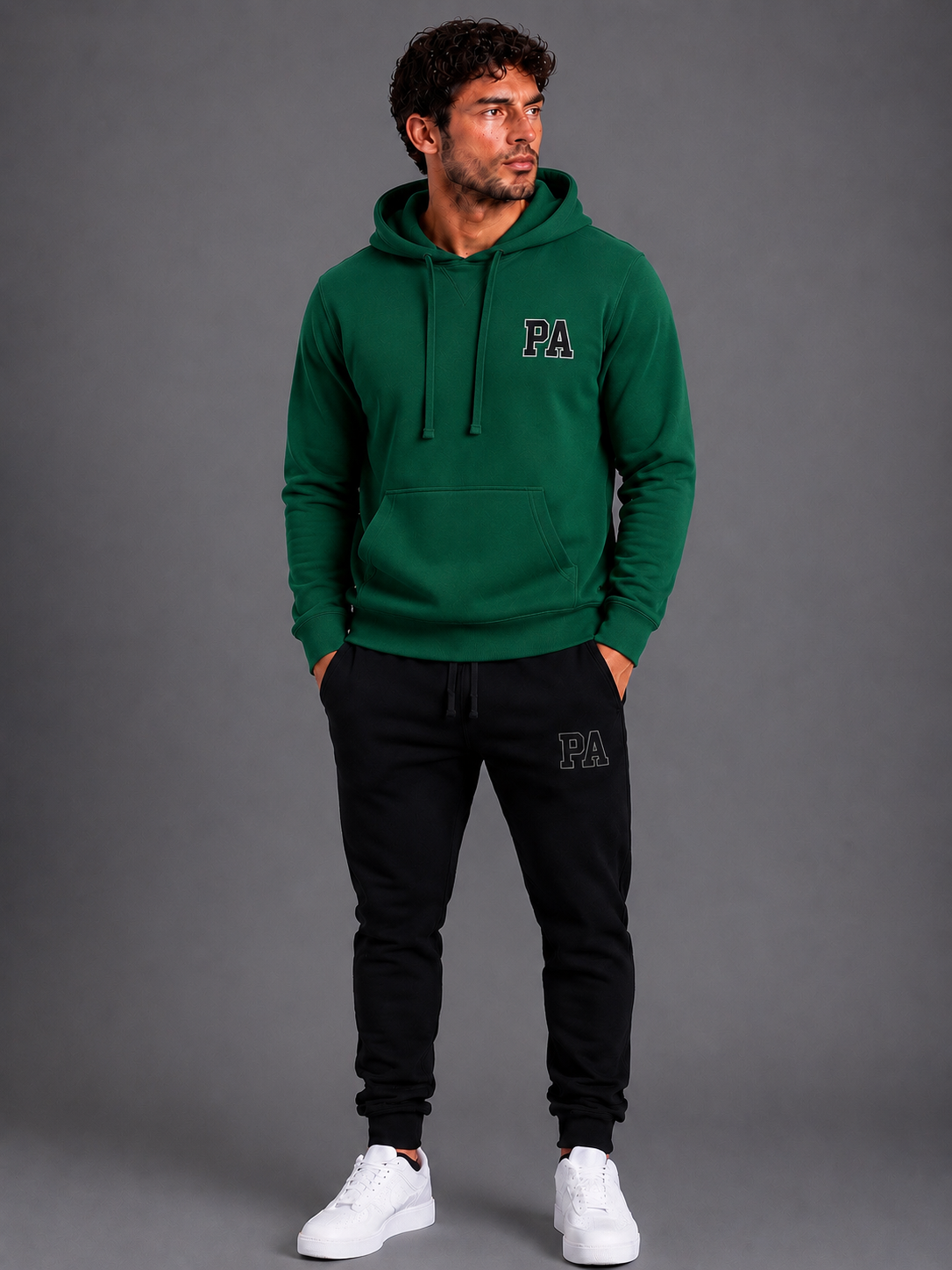 PA Logo Trainingspak Heren – Hoodie & Joggingbroek