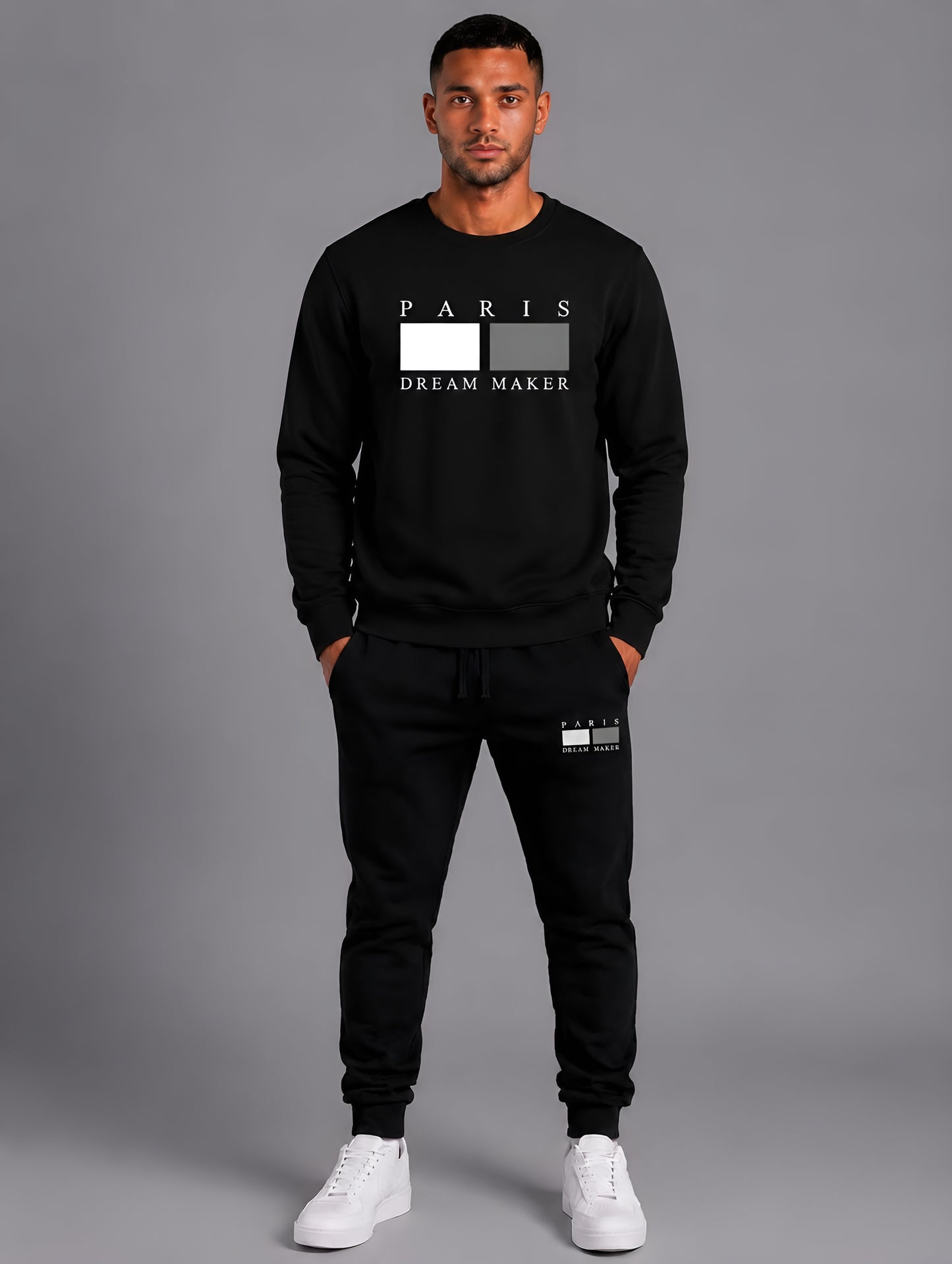 Paris Dream Maker Trainingspak Heren – Sweater met Joggingbroek