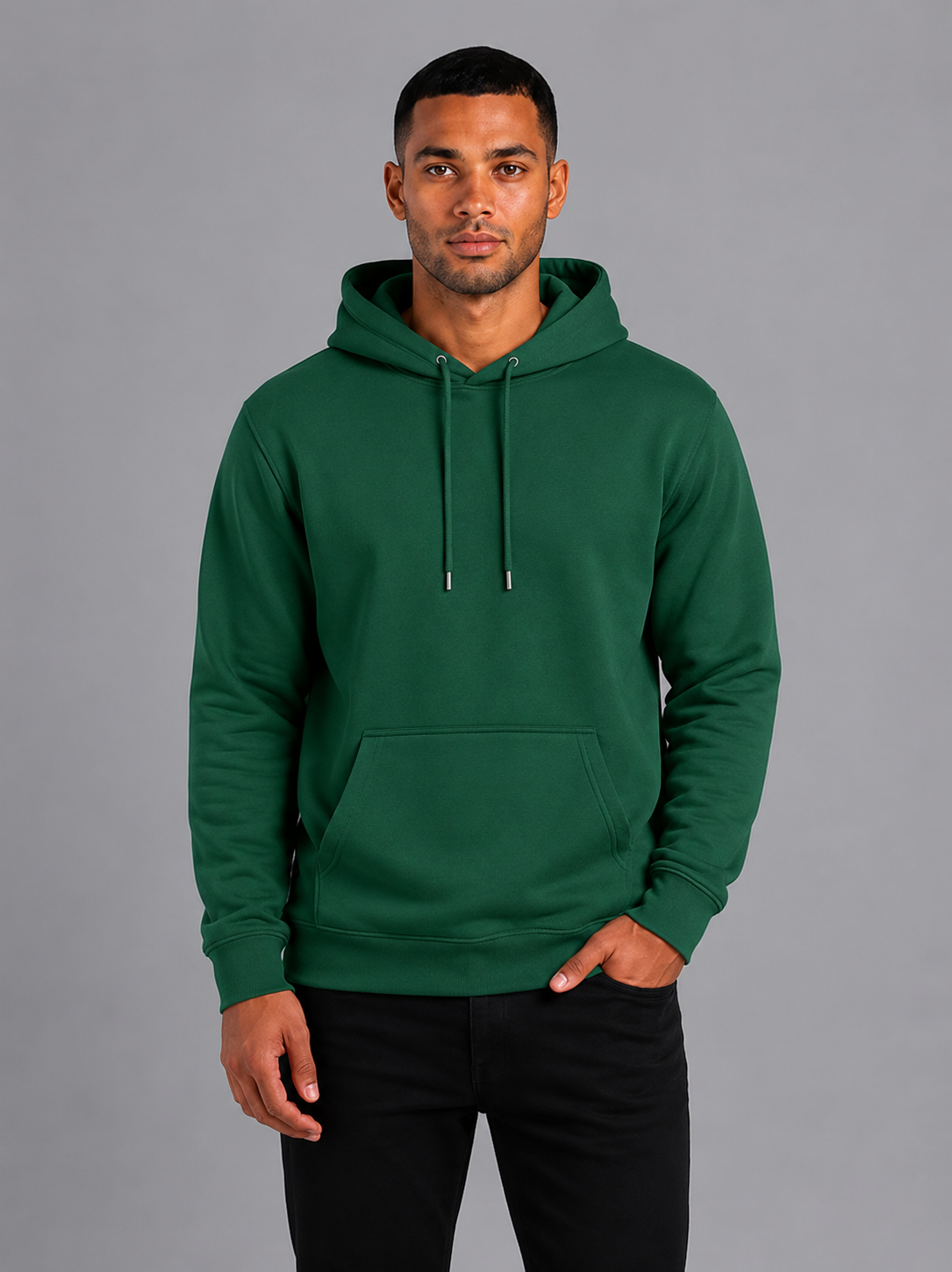 Basic Plain Hoodie Heren – Hoodie zonder Print