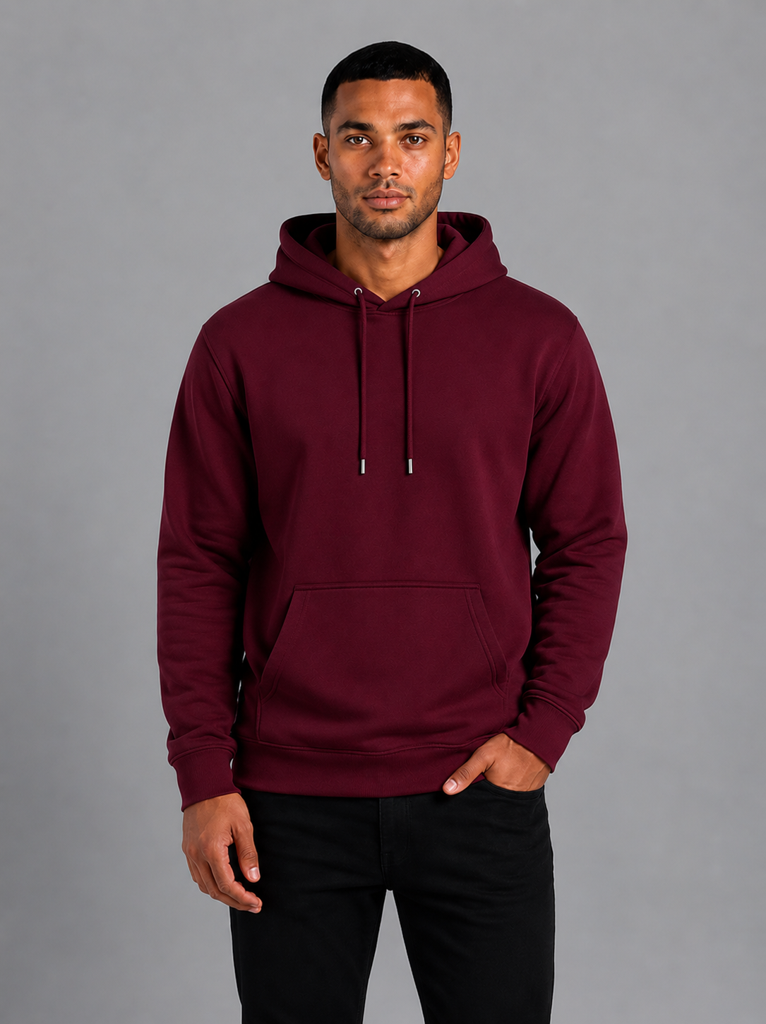 Basic Plain Hoodie Heren – Hoodie zonder Print
